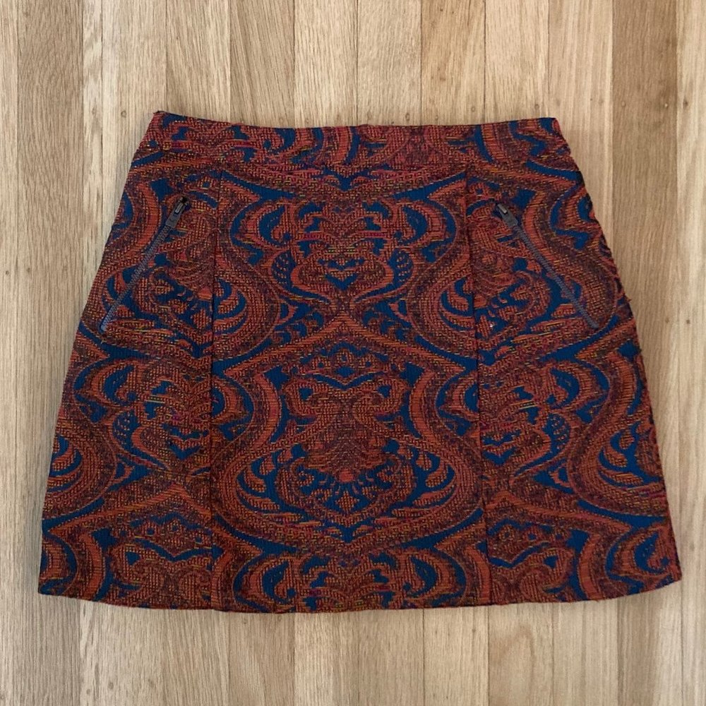 Hollister Brocade Mini Skirt